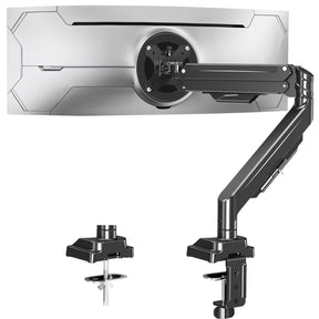 MOUNTUP Ultrawide Monitor Arm for 17-43 inch Curved Screen, Holds up to 33 lbs, Heavy Duty Monitor Desk Mount, Computer Monitors Stand for Samsung Odyssey G9 and More, VESA Mount 75/100 mm