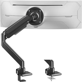 MOUNTUP Heavy Duty Monitor Arm for 49 inches, 44 lbs Curved Screens MU3227