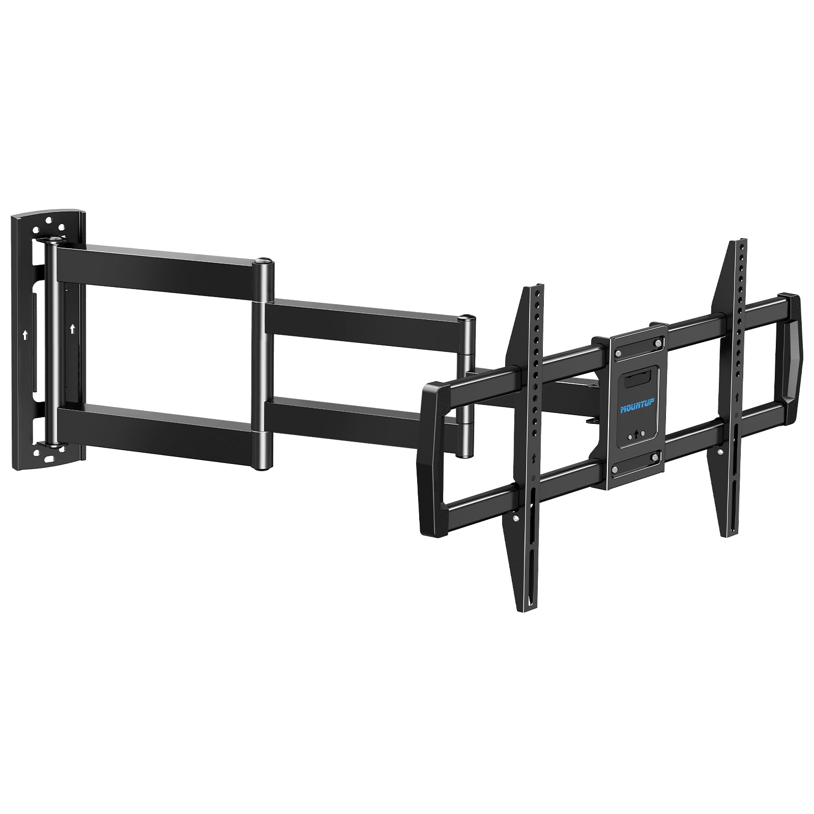 MOUNTUP Outdoor TV Mount Weatherproof for Most 42-75 Inch TVs, Fits for Gazebo and Patio, 37.9" Long Arm Wall Mount Full Motion with Tilt & Swivel, Max VESA 600x400mm and Up to 99 LBS MU0047-L-OD
