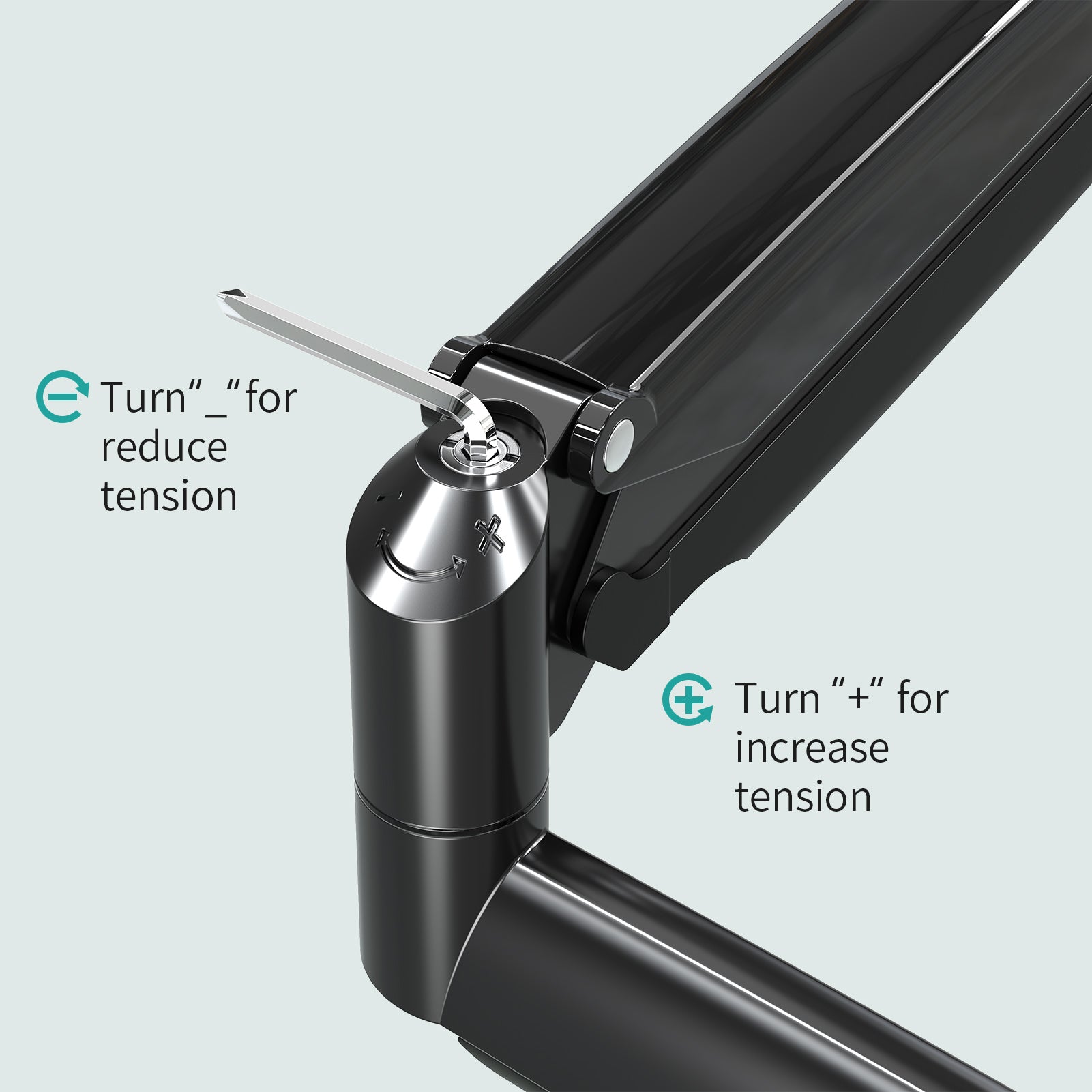 Full Motion Triple Monitor Desk Mount for Max 32'' Monitors MUM-8004A