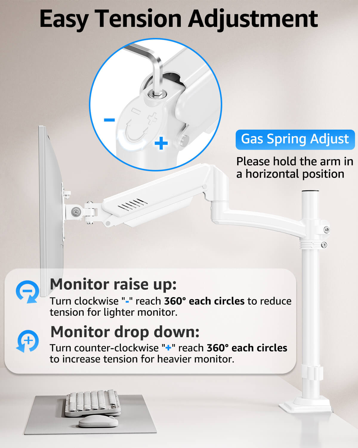 Freelift Dual Monitor Desk Mount for Max 32'' Monitors MU6016W