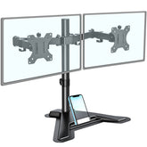 View Free Dual Monitor Desk Stand for Max 27'' Monitors VF1002