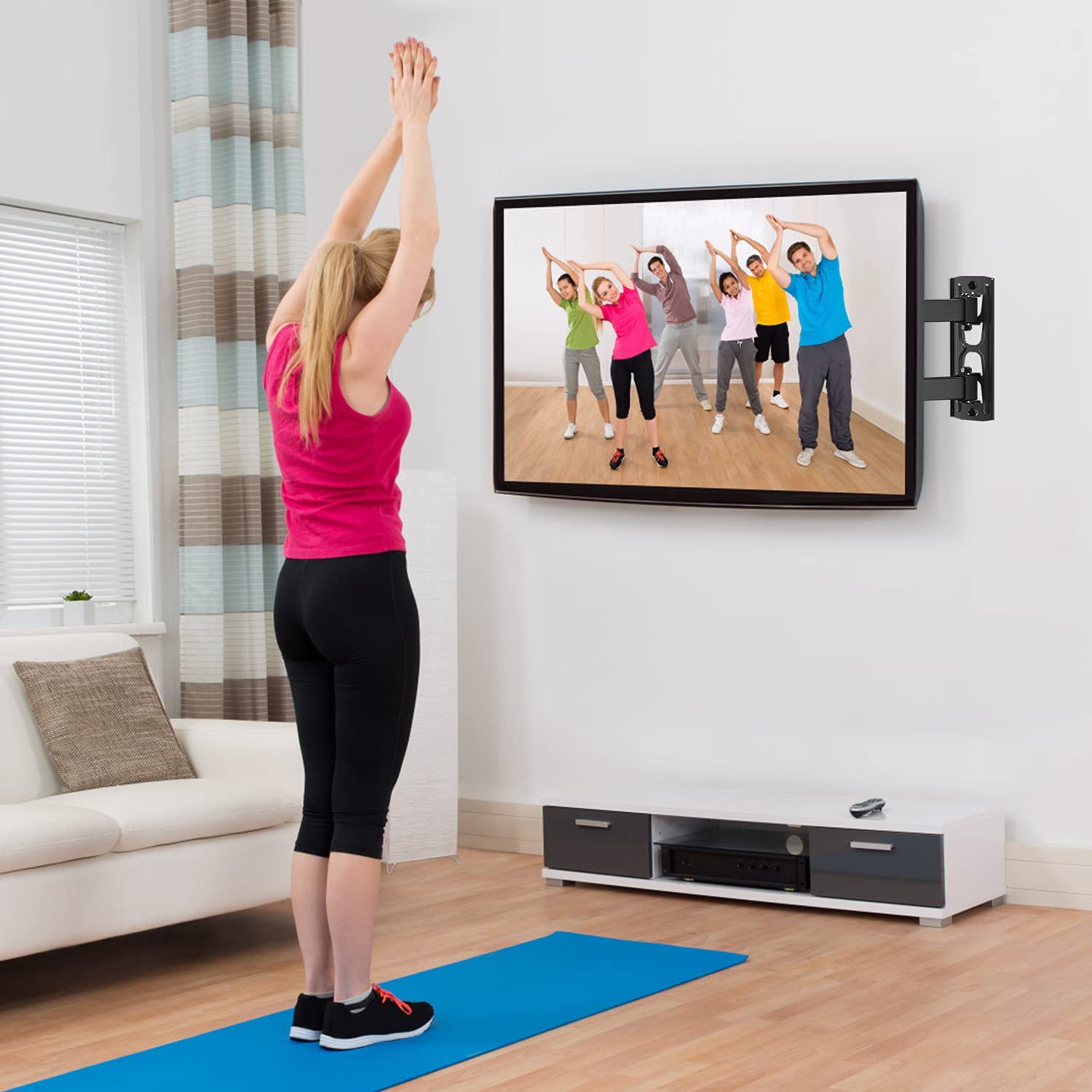 articulating tv mount for an optimal viewing