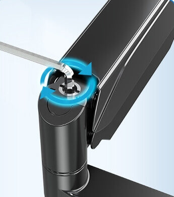 monitor arm tension adjustment