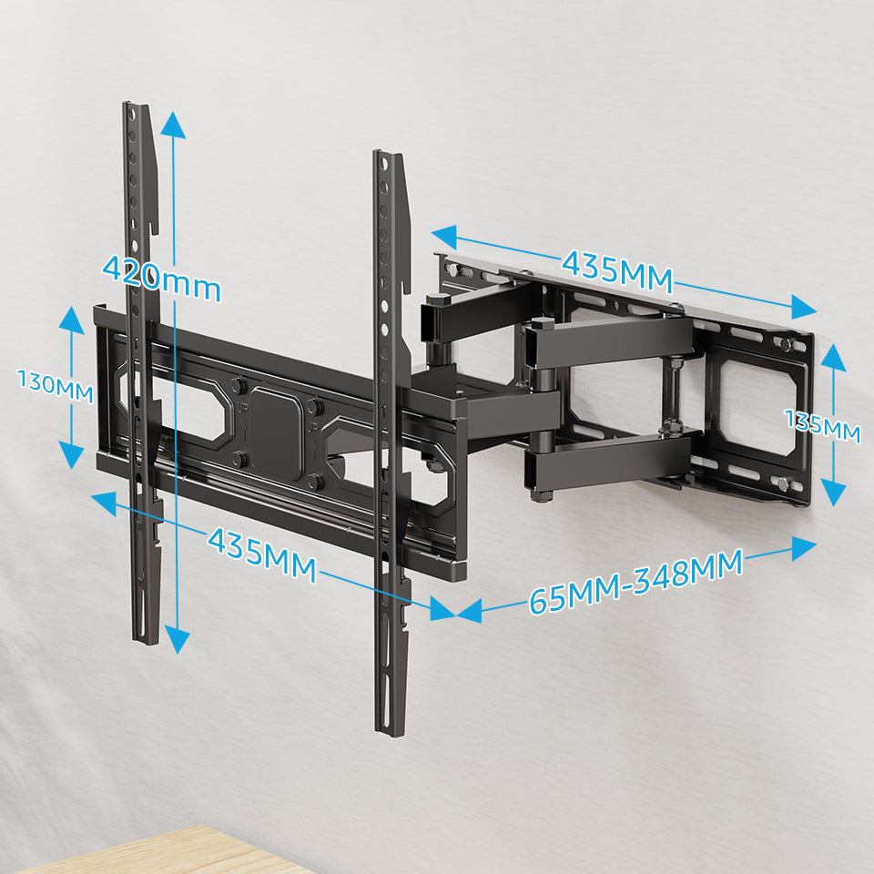 EconoMe 25''-70'' TV Wall Mount VESA400*400mm Full Motion TV Bracket MUT0092