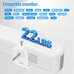 Universal Soundbar Wall Mount MU9101W-A