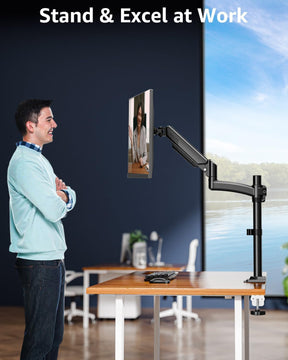 Freelift Single Monitor Desk Mount for 13''-32'' Monitors MU6015B