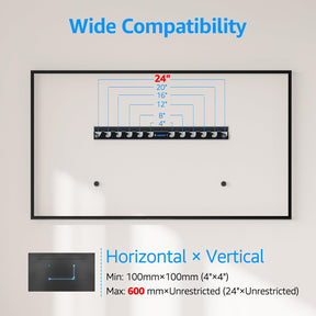 MOUNTUP Studless TV Wall Mount For 24" –65" TVs MU0061