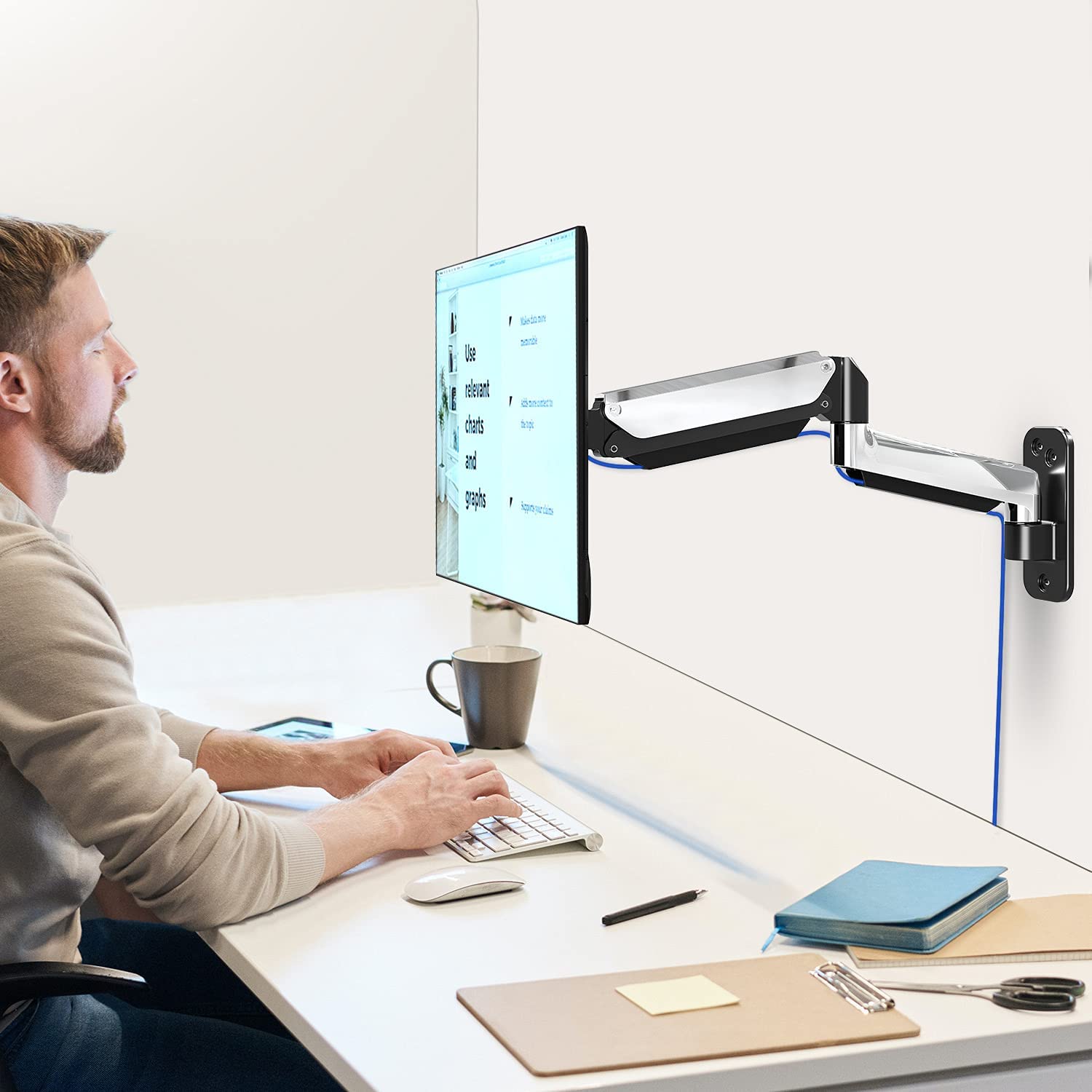 monitor wall mount for home office