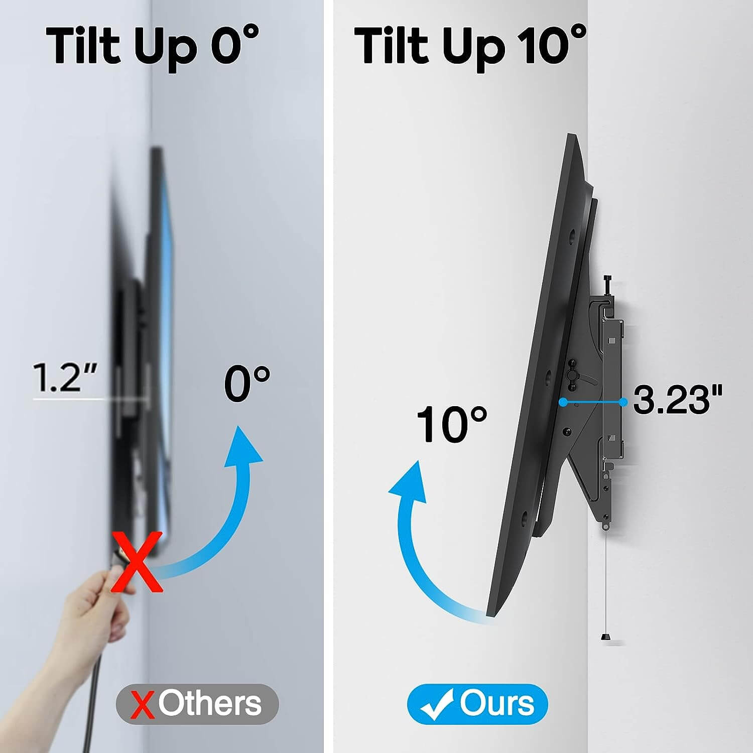 Tilting TV Wall Mount for 37''-85'' TVs MUT0016
