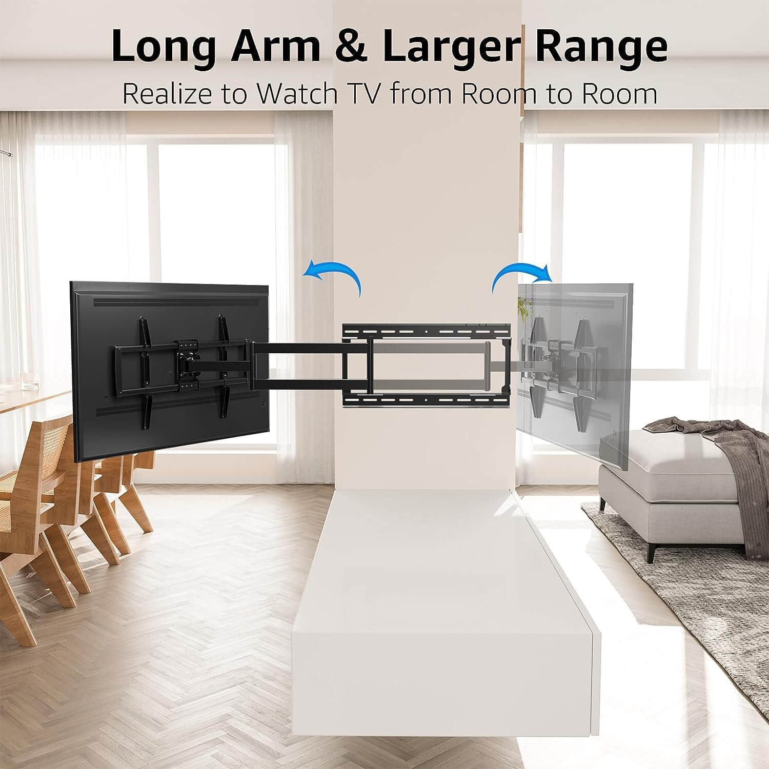 75 tv mount for multiple rooms