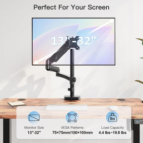 Single Monitor Desk Mount for 13''-32'' Monitors MU6021B