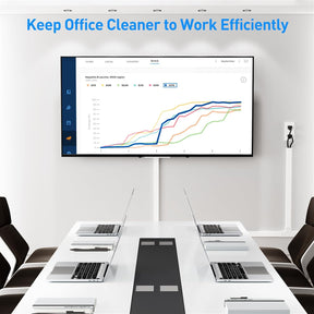 MOUNTUP Cord Hider Cable Management Kit MU9007