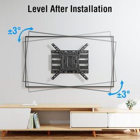 MOUNTUP Ultra Slim Full Motion TV Wall Mount for 26" -75" TVs MU0062