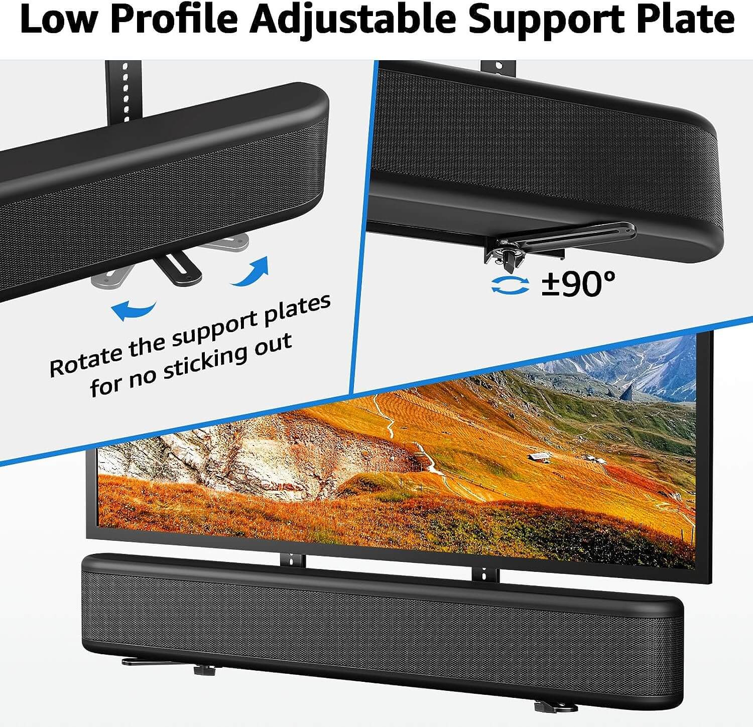 Universal Soundbar Mount Soundbar Bracket MU9121