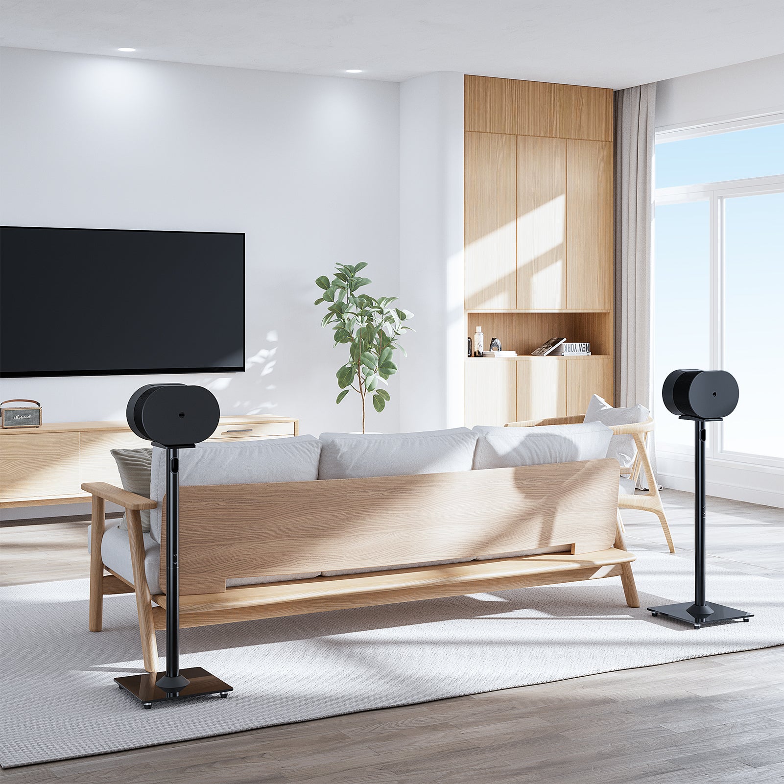 MOUNTUP Universal Wireless Speaker Stand MU9136