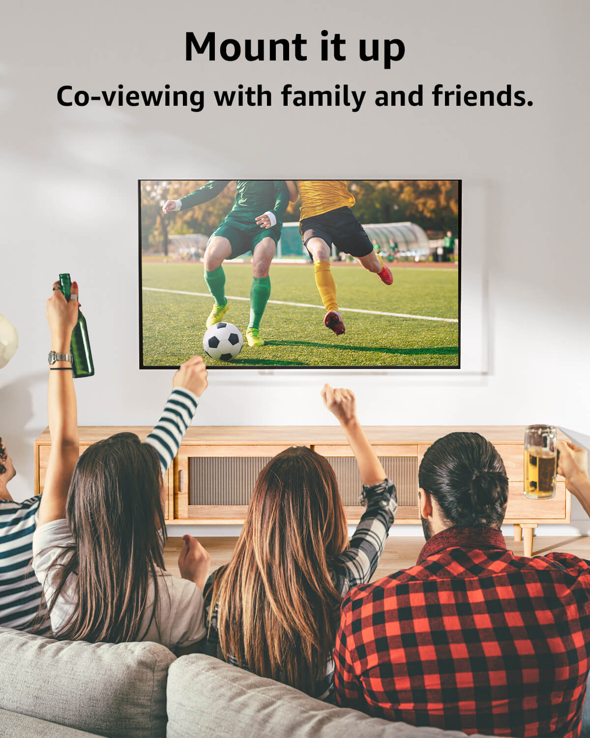 EconoMe Full Motion TV Wall Mount For 32"-70" TVs MUT0092A