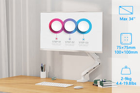 Freelift Pro Single Monitor Desk Mount for 13''-34'' Monitors MUA8011W