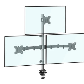 Triple Monitor Stand for three 13''-32'' Monitors