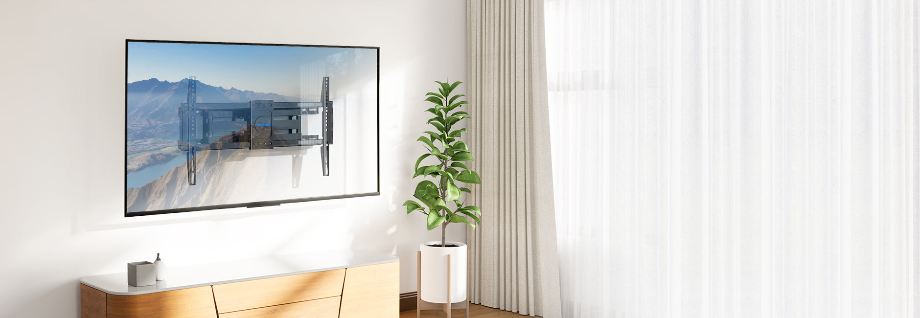 MOUNTUP Full Motion TV Wall Mounts