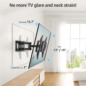 Full Motion TV Wall Mount for 42''-82'' TVs MU0028-B2
