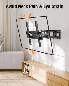 View Free Full Motion TV Wall Mount for 26''-65'' TVs VF0010